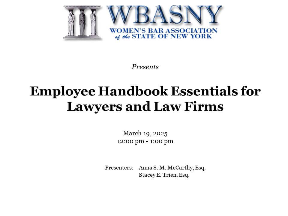 Employee Handbook Presentation