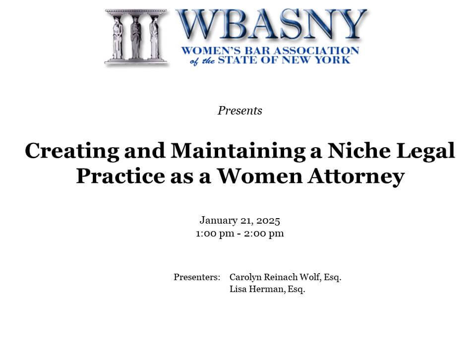Niche Presentation
