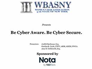 WBASNY - be cyber aware