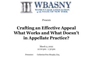 wbasny - Crafting an Effective Appeal