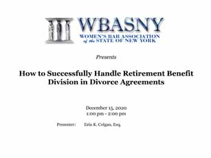 wbasny - retirement