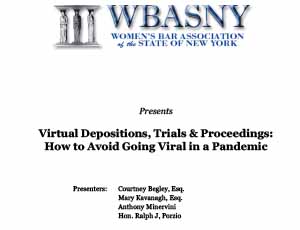wbasny - virtual depositions presentation